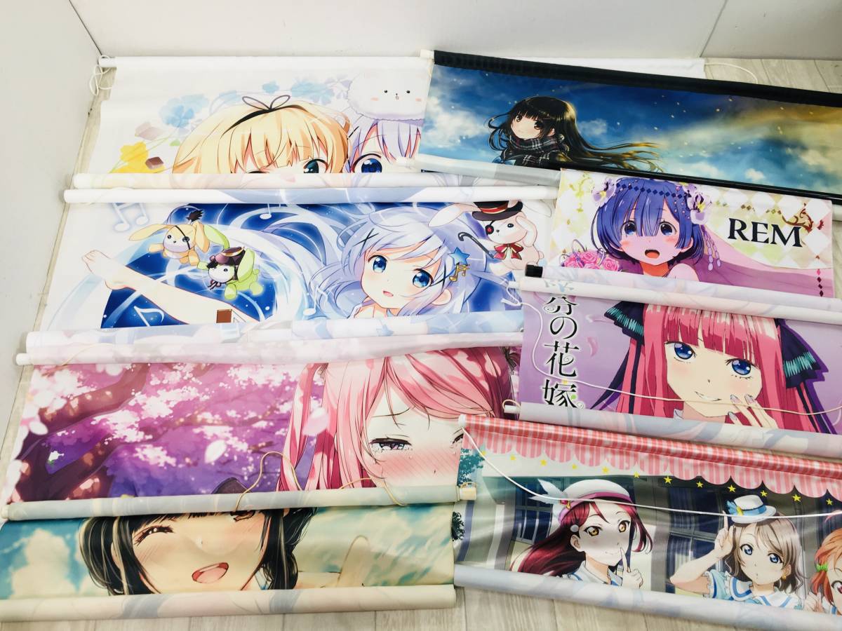 ☆ジャンク扱い 萌え系 タペストリー 30本以上 まとめ売り ごちうさ/五 