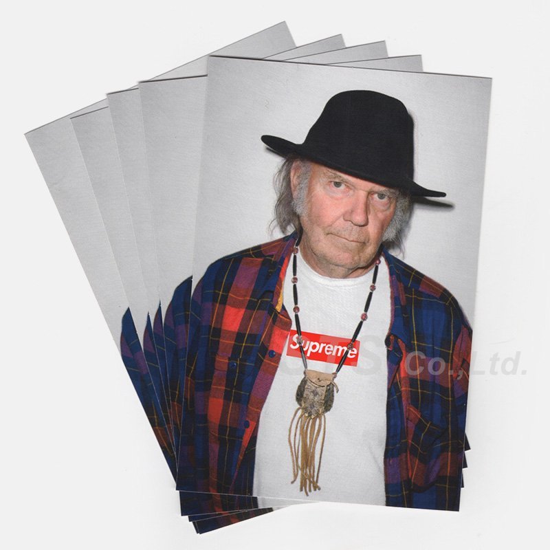 Supreme - Male Sticker Set(Shane MacGowan、Neil Young、Marvin Gaye