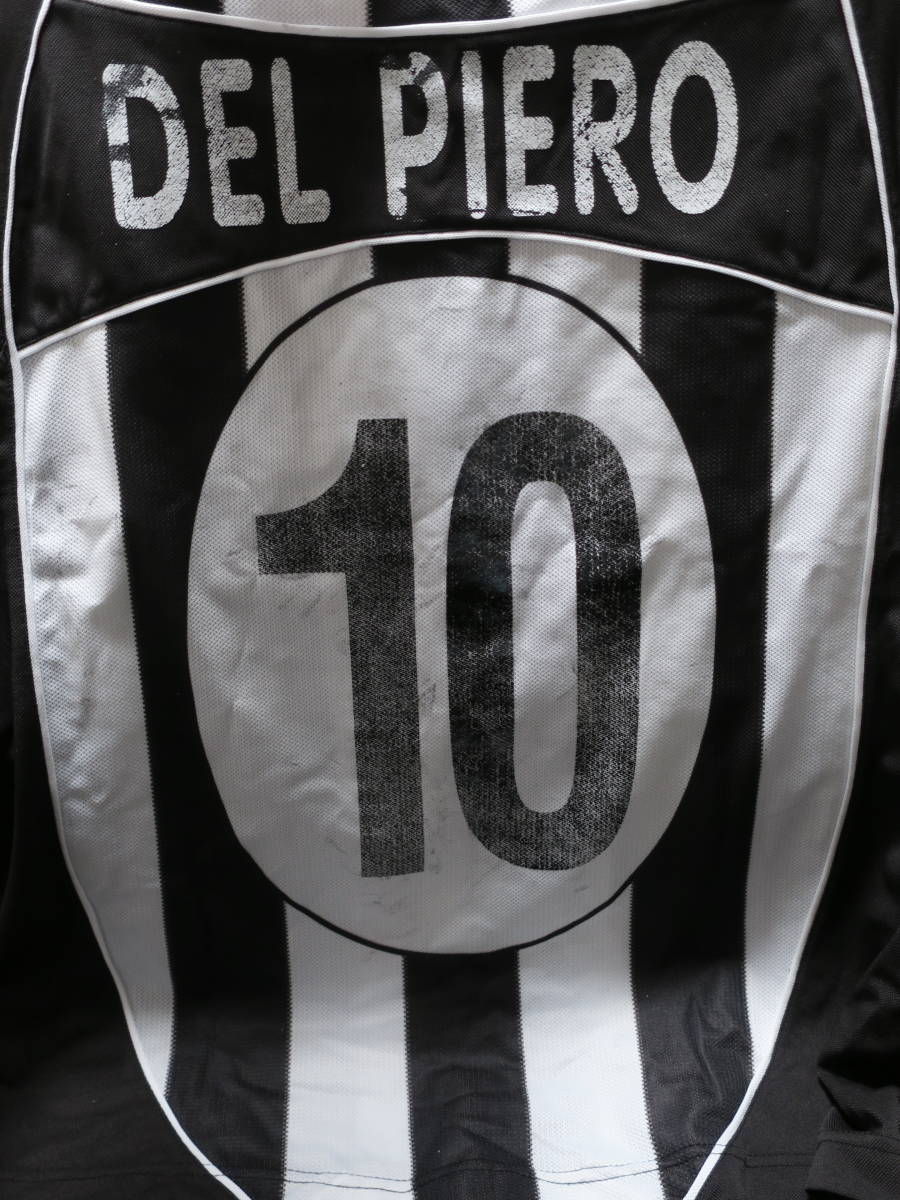 ユベントス #10 DEL PIERO 02/03 ホーム ユニフォーム ロット LOTTO