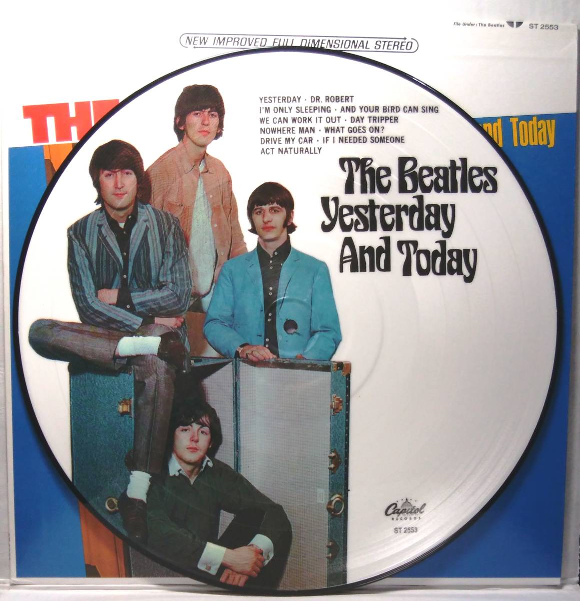定番，爆買い THE BEATLES/ YESTERDAY AND TODAY BLUE TRUNK ピクチャー盤 1LP(Beatles， The)｜売買されたオークション情報、yahooの商品情報をアーカイブ公開 - オークファン B