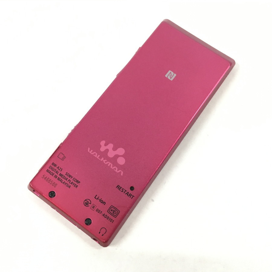 中古品】 SONY WALKMAN Aシリーズ NW-A25 16GB ボルドーピンク ソニー