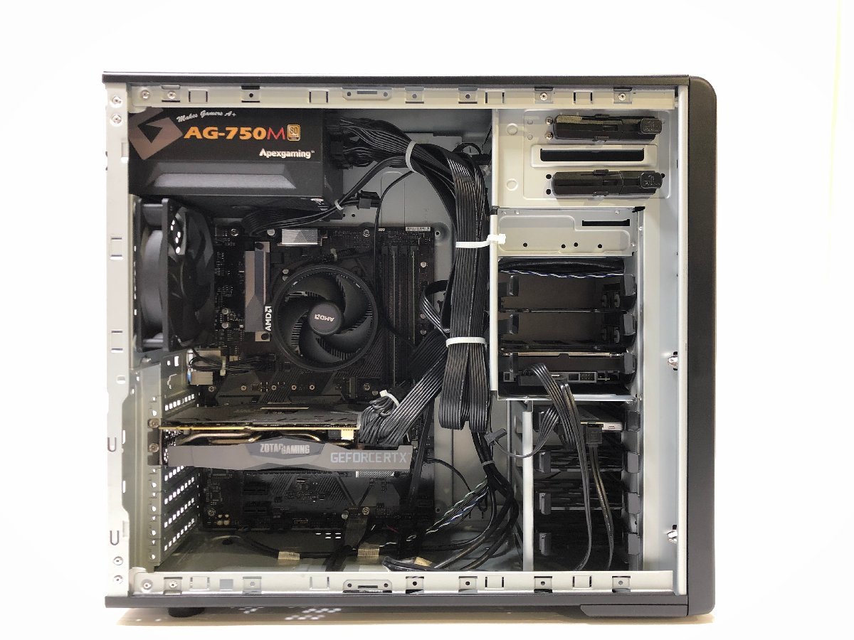 美品 TSUKUMO eX.computer G-GEAR GA5A-D194T/CP1 ゲーミング 