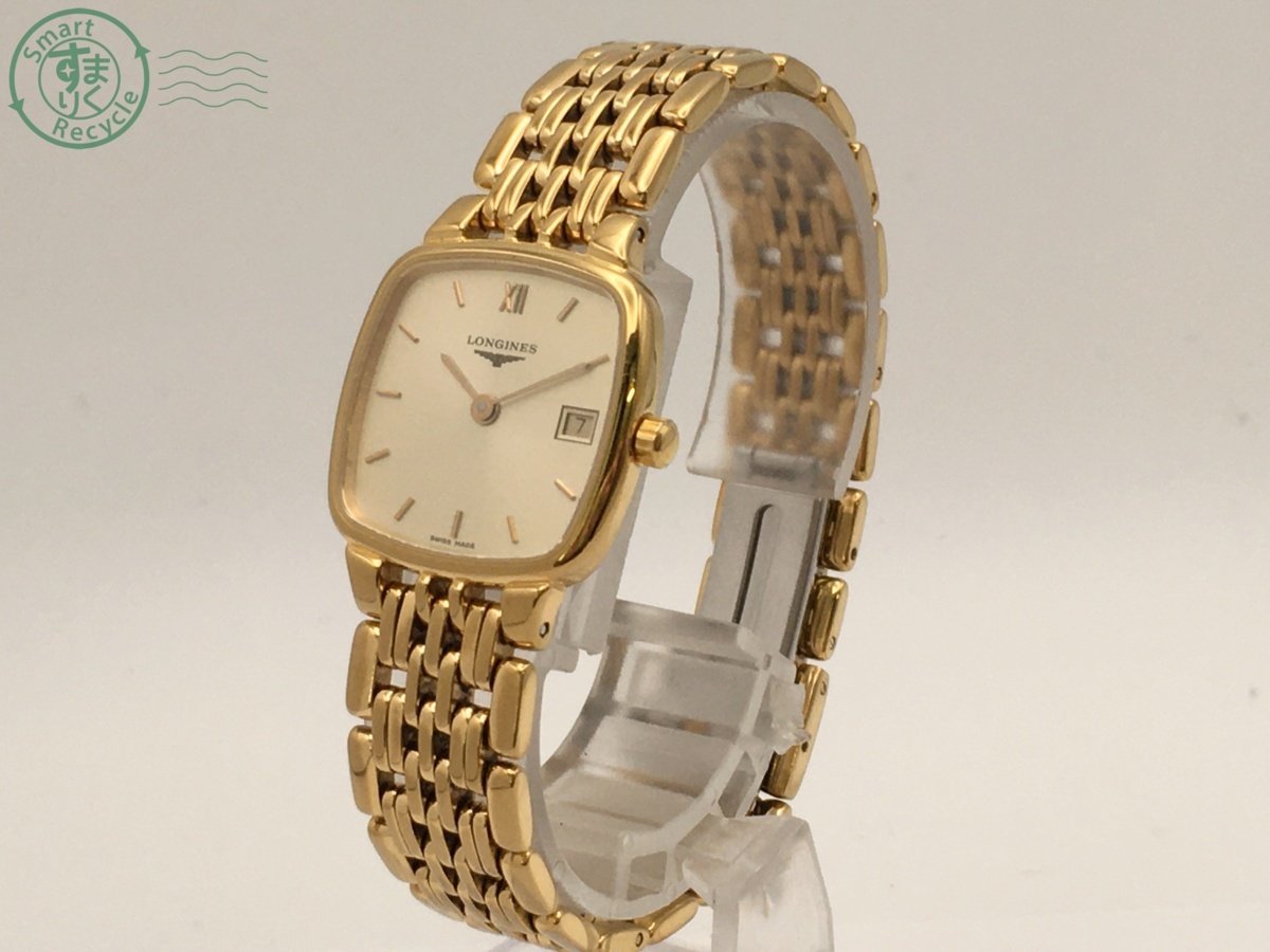 0211470 LONGINES ロンジン L5.133.2 QUARTZ クォーツ腕時計 ゴールド  