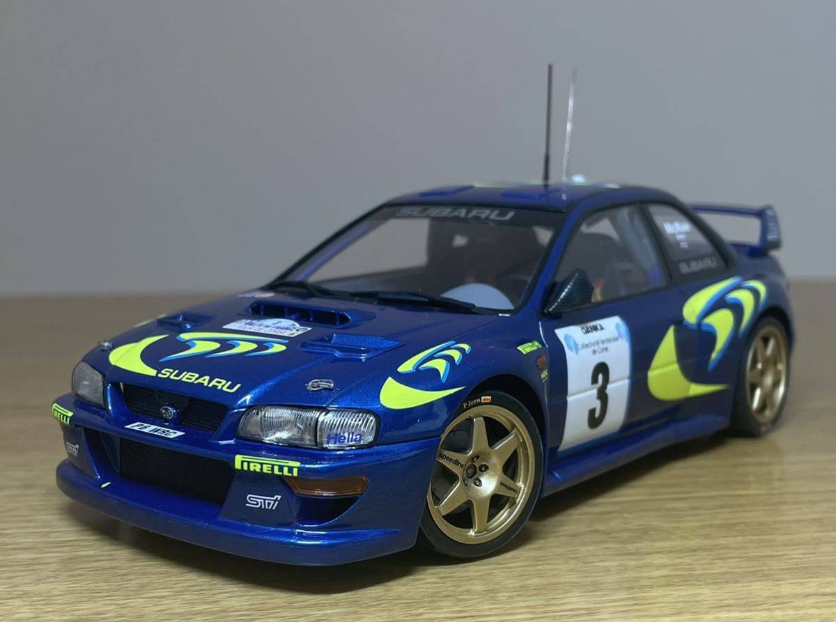 1円スタート】希少 1/24 タミヤ スバル インプレッサ WRC 