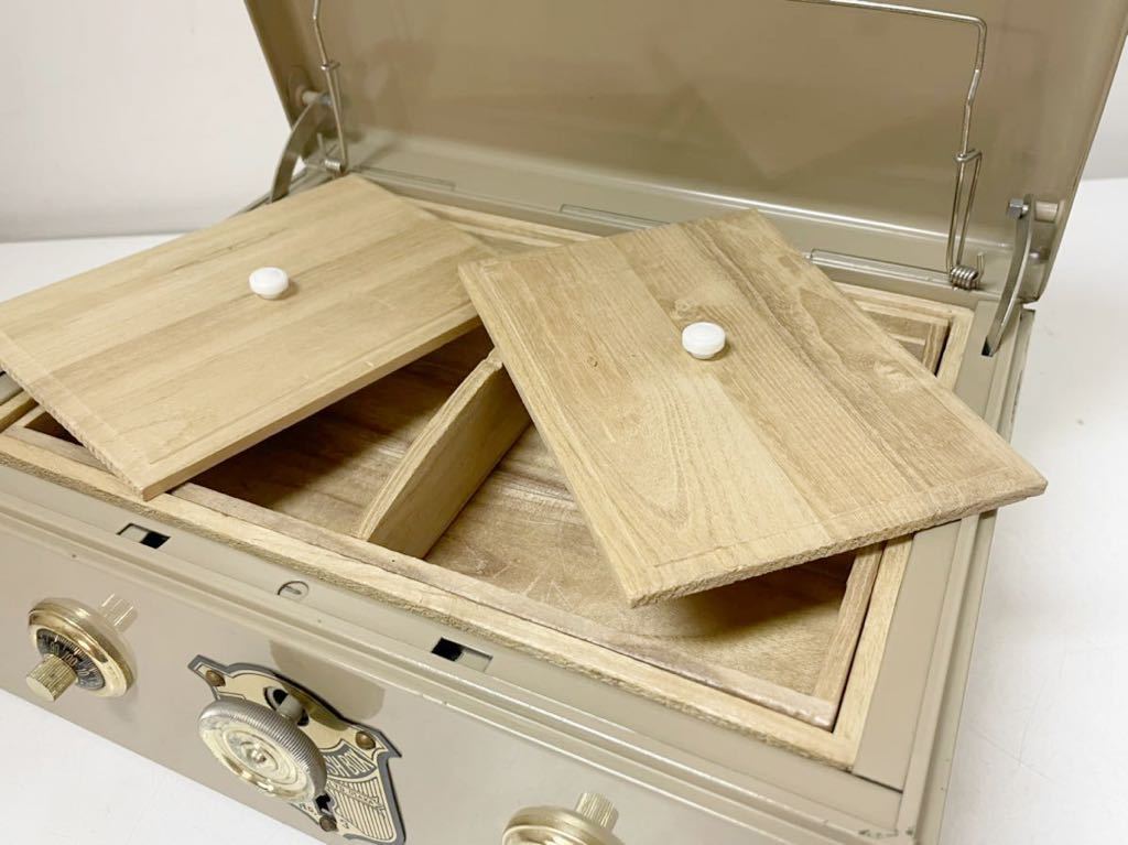 レトロ FUKUI&CO.LTD TIMES CASH BOX 手提げ金庫 キャッシュボックス