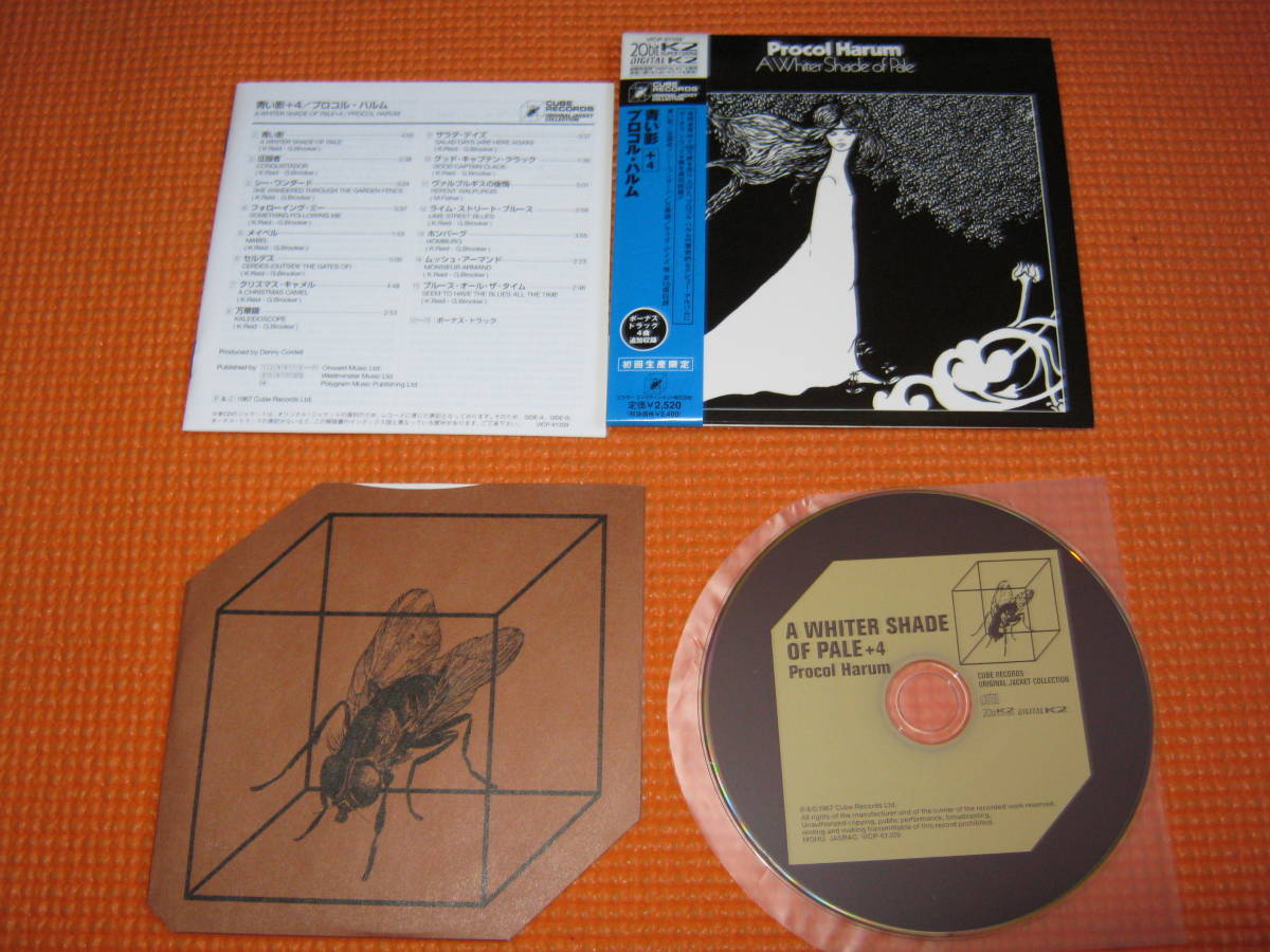 追悼 ゲイリー ブルッカー プロコル ハルム Procol Harum 青い影 4 A Whiter Shade Of Pale 紙ジャケ 帯付 国内盤 P 売買されたオークション情報 Yahooの商品情報をアーカイブ公開 オークファン Aucfan Com