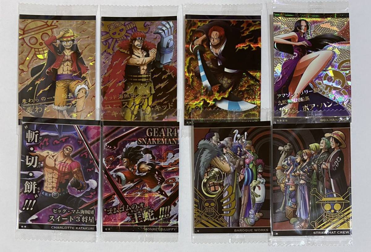 ワンピース ウエハース 反撃の狼煙 カード ルフィ キッド シャンクス ハンコック カタクリ 麦わら一味 One Piece 売買されたオークション情報 Yahooの商品情報をアーカイブ公開 オークファン Aucfan Com