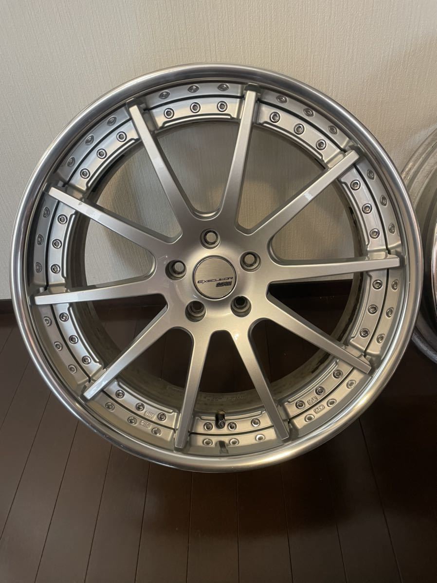 SSR エグゼキューター CV01 114.3/5H (F)8.5j＋38 (R)8.5j＋25 表面 