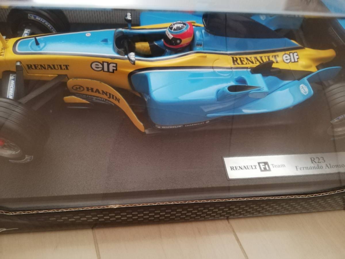 R23 ルノー 1⁄18 Alonso ハンガリー Mattel フェルナンド・アロンソ