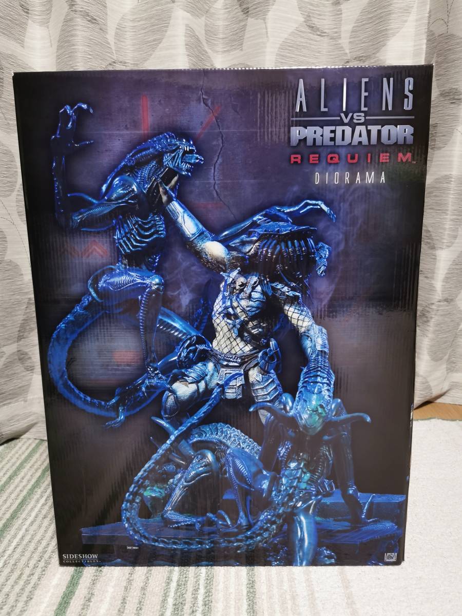 SIDESHOW サイドショウ プレデター PREDATOR ジオラマ SIDESHOW サイドショウ ALIENS VS PREDATOR REQUIEM ジオラマセット