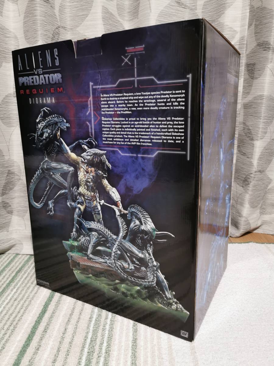 SIDESHOW サイドショウ ALIENS VS PREDATOR REQUIEM ジオラマセット
