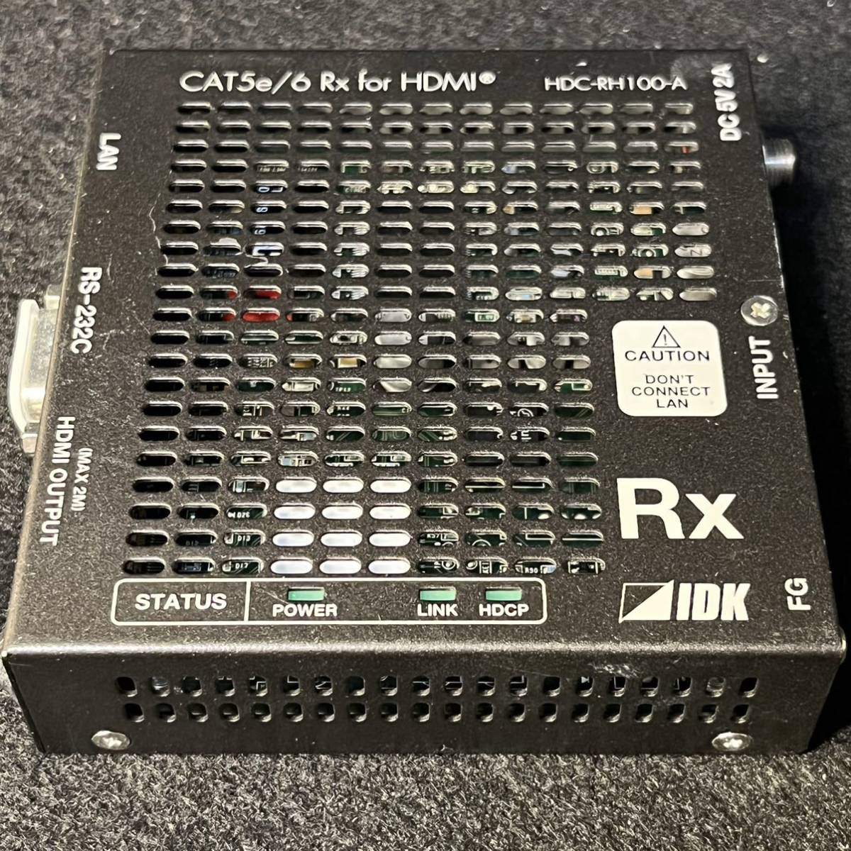 テレビ・映像機器 A4 美品✨ IDK HDMIツイストペアケーブル 送信機