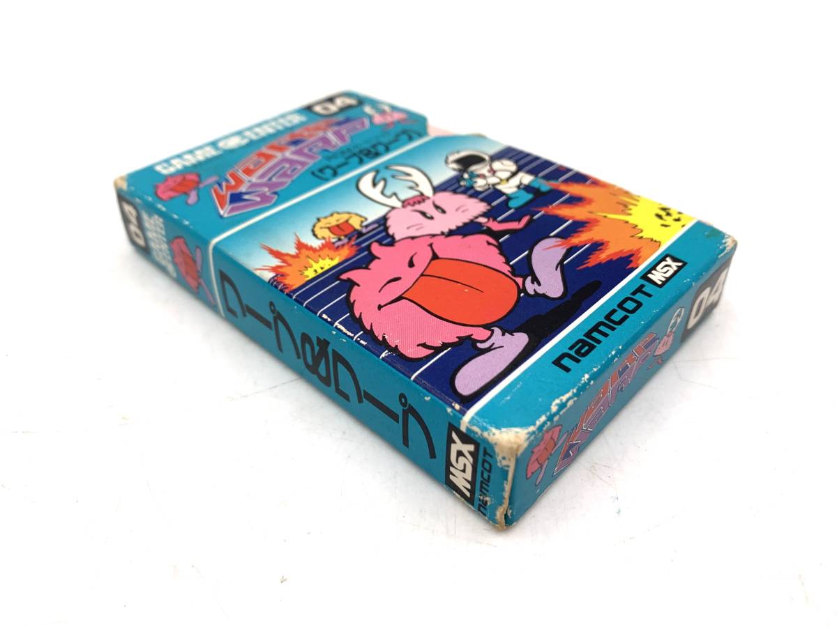 1円～】【美品】【動作品】 NAMCOT/ナムコット 04 ワープ＆ワープ MSX