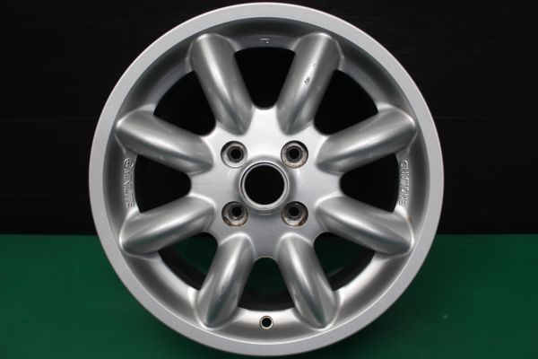 BMWミニ 純正 MINILITE 15インチ 6J +43 PCD 100 4穴 4本 キャップ爪の 