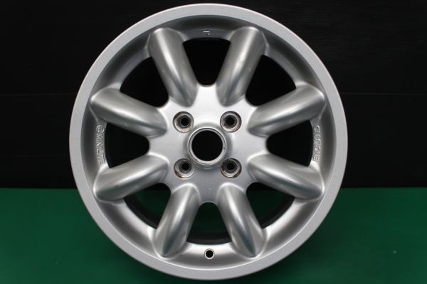 BMWミニ 純正 MINILITE 15インチ 6J +43 PCD 100 4穴 4本 キャップ爪の 