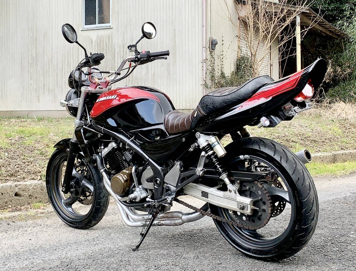 春の大特化 Kawasaki バリオス2 B2 Z2仕様 火の玉カラー フルカスタム