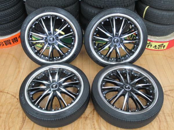 レグザス17インチホイールセット軽自動車で使用してました5.5Jイン