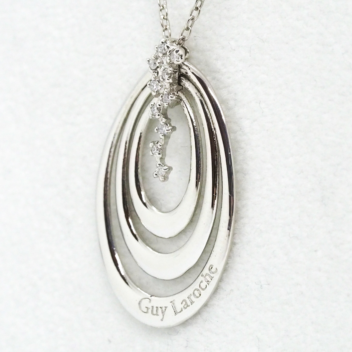 Guy Laroche/ギ・ラロッシュ SILVER 925 ダイヤモンド総0.08ct 