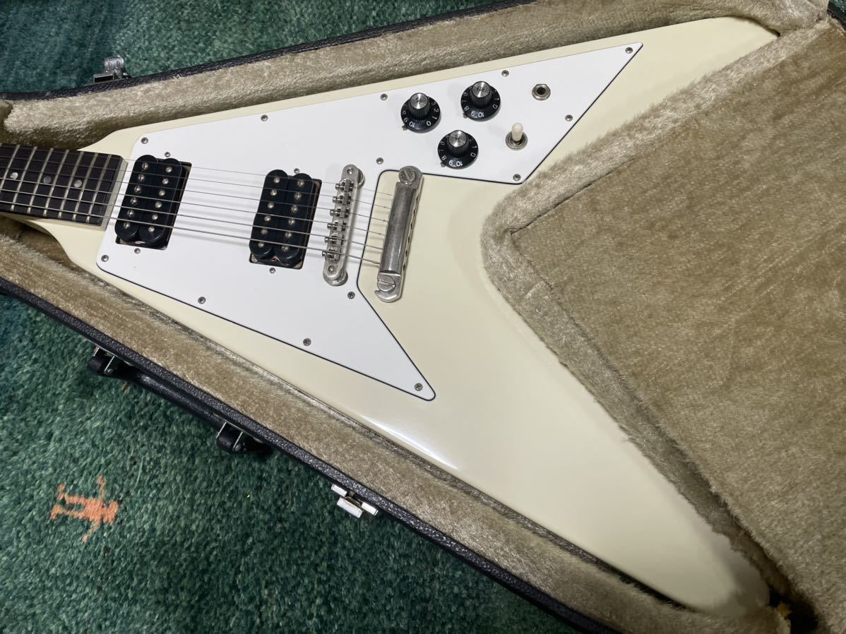 FERNANDES／Bunny RFV-75／RIVIVAL／フライングV／ニアミント／専用  