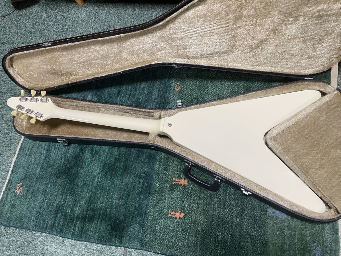 FERNANDES／Bunny RFV-75／RIVIVAL／フライングV／ニアミント／専用  