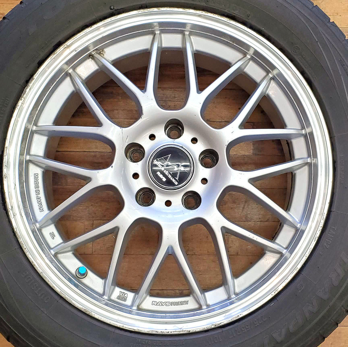 RAYS/レイズ A/X アーサーエクスチェンジ MM-X 17x7JJ +42 114.3x5H CR 