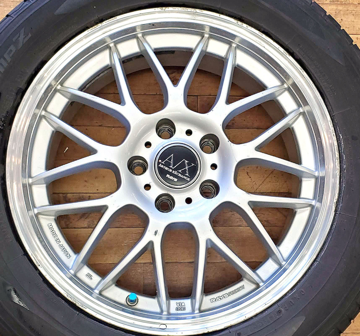 RAYS/レイズ A/X アーサーエクスチェンジ MM-X 17x7JJ +42 114.3x5H CR 