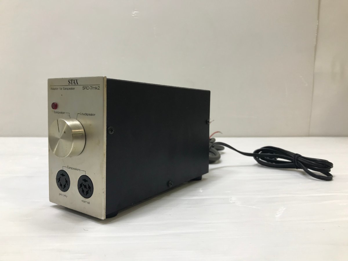 STAX スタックス SRD-7 Mk2 アダプターヘッドフォンアンプ コンデンサ