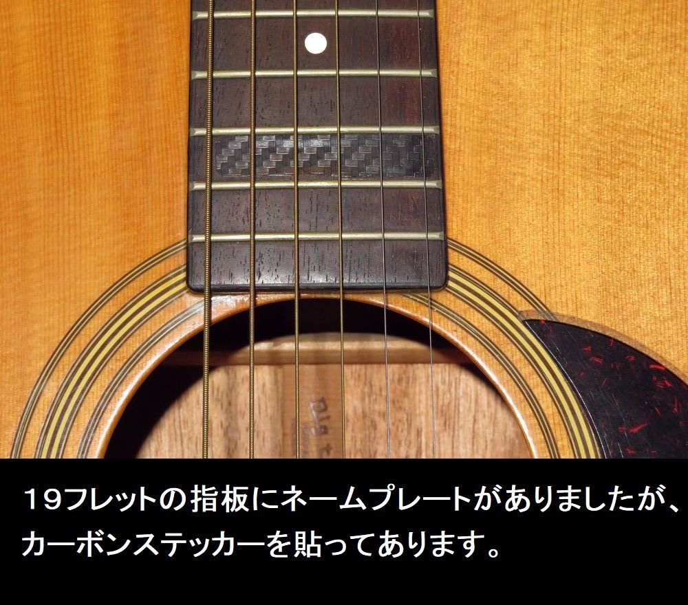 BIG THUMB BW-40 ビッグサム 寺田楽器 トップ単板 1970年台 程度  