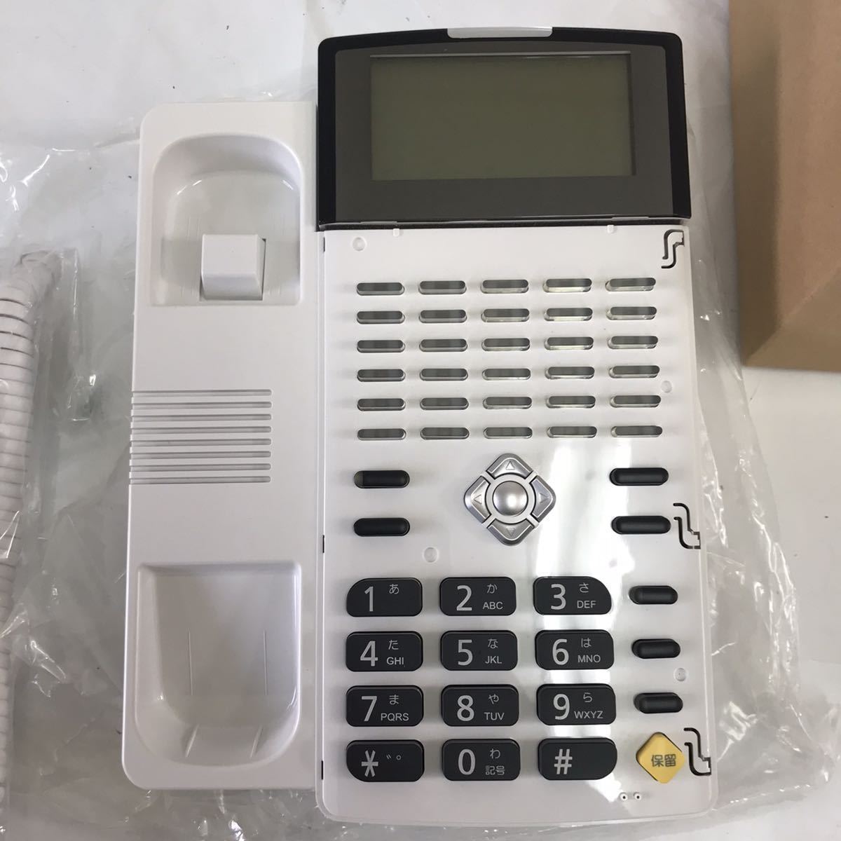 未使用NAKAYO ビジネスフォン 電話機 業務用 NYC-30iA-SD2 30ボタン  