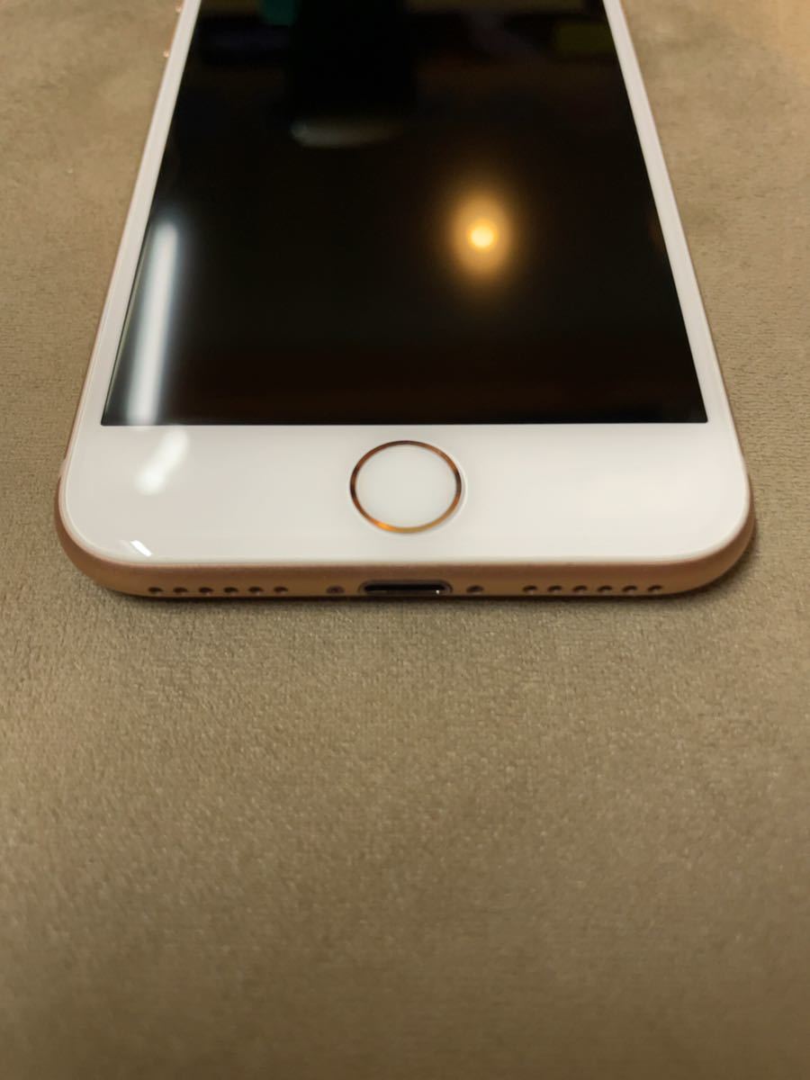64GB iPhone8 ゴールド スマートフォン⁄携帯電話 ゴールド色 ピンク