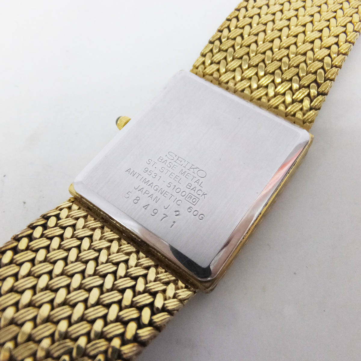 1円☆中古 稼働 訳あり SEIKO セイコー Dolce ドルチェ 腕時計 7731 