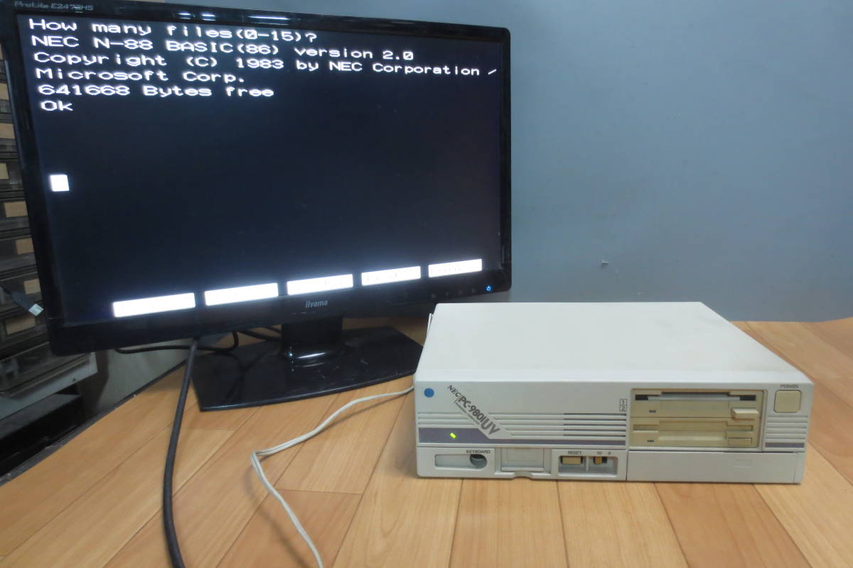 Nec パーソナルコンピュータ Pc 9801uv 本体のみ デスクトップ 売買されたオークション情報 Yahooの商品情報をアーカイブ公開 オークファン Aucfan Com