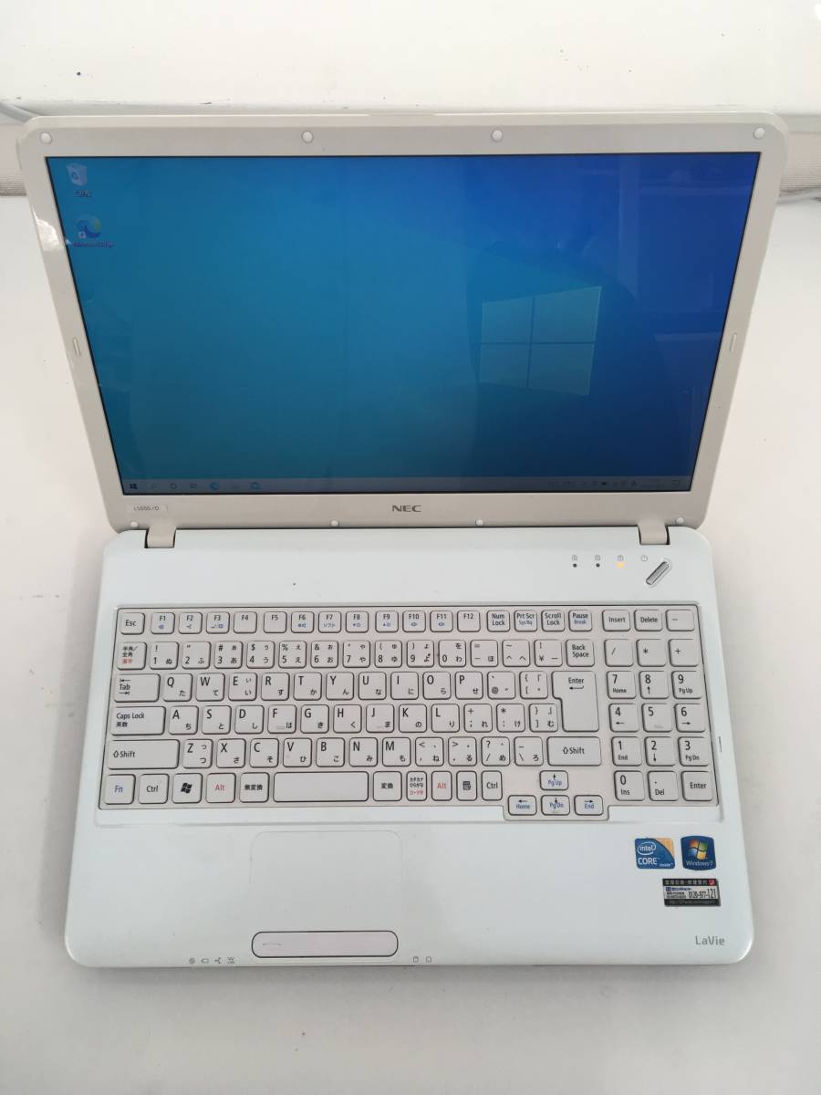 Nec Ls550 D Pc Ls550ds6w 15 6インチ I5 480m メモリ4gb Hdd640g Win10home 15インチ 売買されたオークション情報 Yahooの商品情報をアーカイブ公開 オークファン Aucfan Com