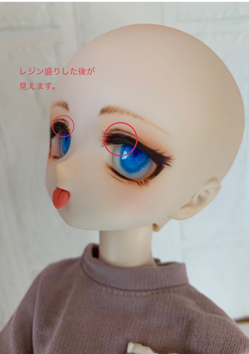 DDH-01 SW レジン盛り カスタムヘッド＋口内パーツ2種＋（おまけ