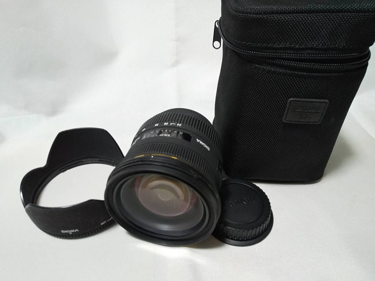  特上級 シグマ SIGMA 24-70mm F2.8 EX DG HSM キャノン用 ケース付き #4662(キヤノン)｜売買されたオークション情報、yahooの商品情報をアーカイブ公開 - オークファン キヤノン