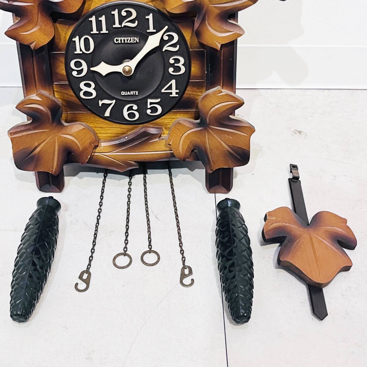 CITIZEN 鳩時計 4MJ234-B 昭和レトロ 高級クォーツ 壁掛け時計 CITIZEN 鳩時計 4MJ234-B 昭和レトロ 高級クォーツ 壁掛け時計 - メルカリ