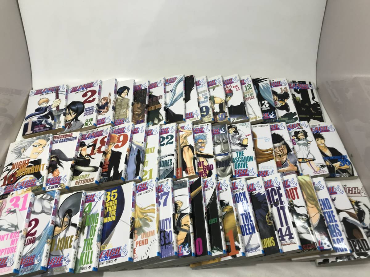コミック Bleach ブリーチ 1 49巻 久保帯人 品 少年 売買されたオークション情報 Yahooの商品情報をアーカイブ公開 オークファン Aucfan Com