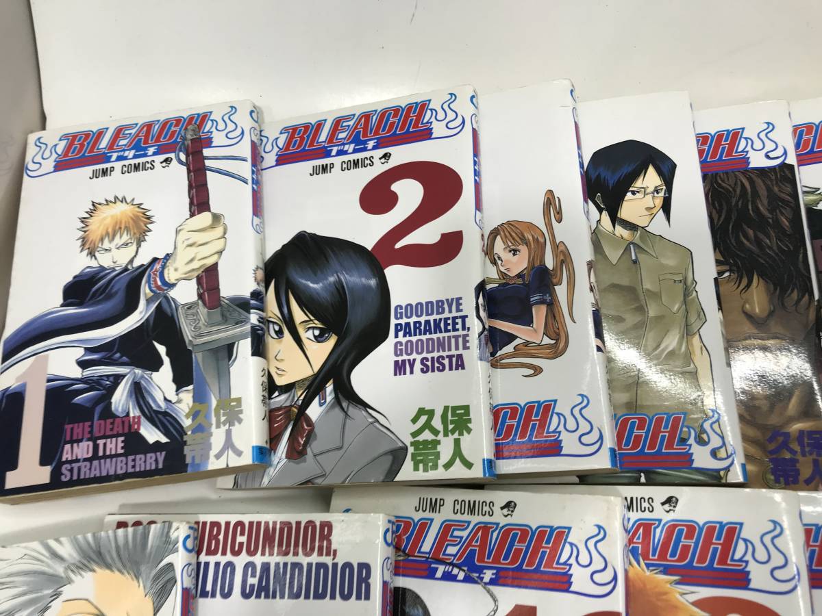 コミック Bleach ブリーチ 1 49巻 久保帯人 品 少年 売買されたオークション情報 Yahooの商品情報をアーカイブ公開 オークファン Aucfan Com