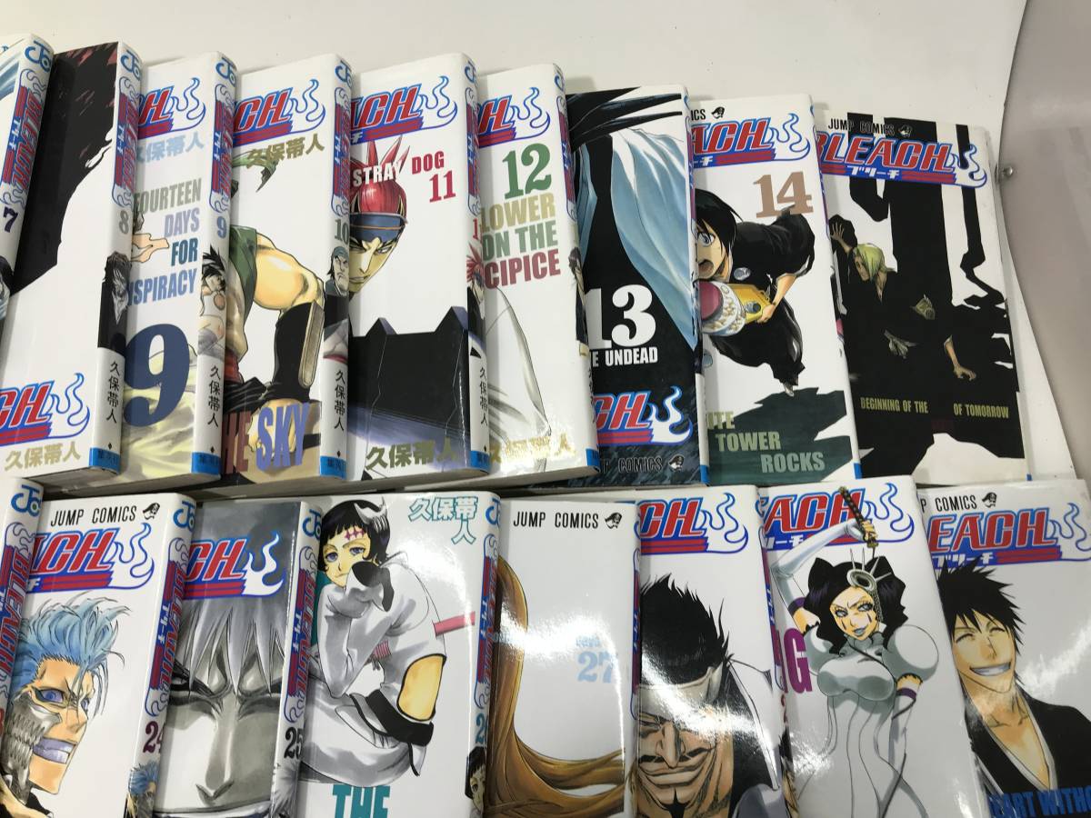 コミック Bleach ブリーチ 1 49巻 久保帯人 品 少年 売買されたオークション情報 Yahooの商品情報をアーカイブ公開 オークファン Aucfan Com