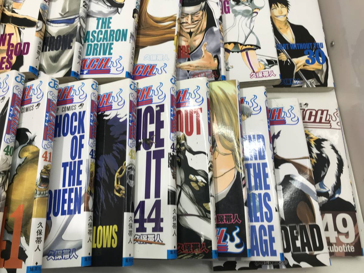 コミック Bleach ブリーチ 1 49巻 久保帯人 品 少年 売買されたオークション情報 Yahooの商品情報をアーカイブ公開 オークファン Aucfan Com