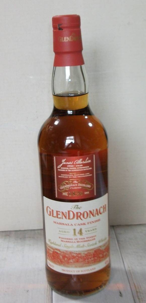 全国送料無料 【限定品】グレンドロナック 14年 マルサラフィニッシュ  