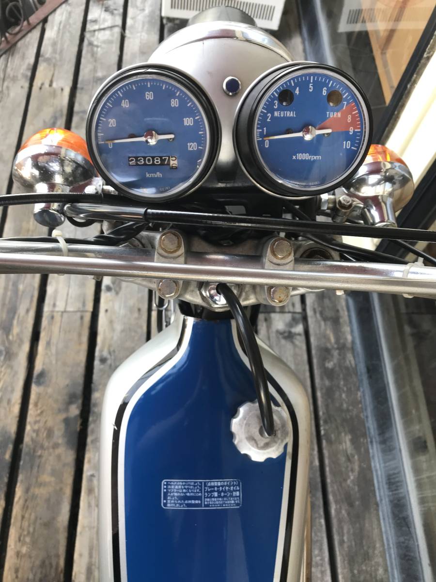 1973年ホンダMT125 エルシノア125ビンテージモトクロスVMXレストア