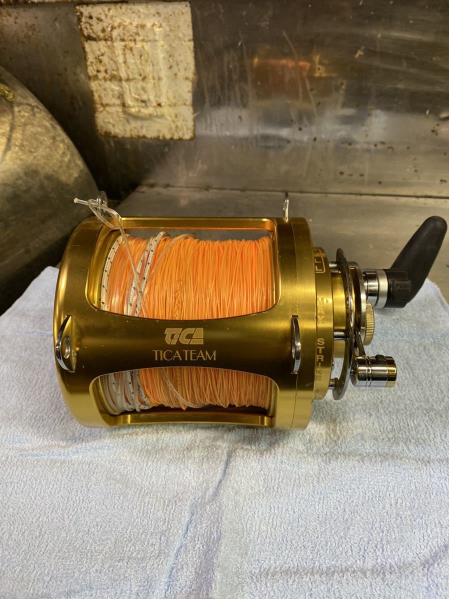 TICA TEAM WTS 30 2スピード 両軸リール トローリング Saltwater Big