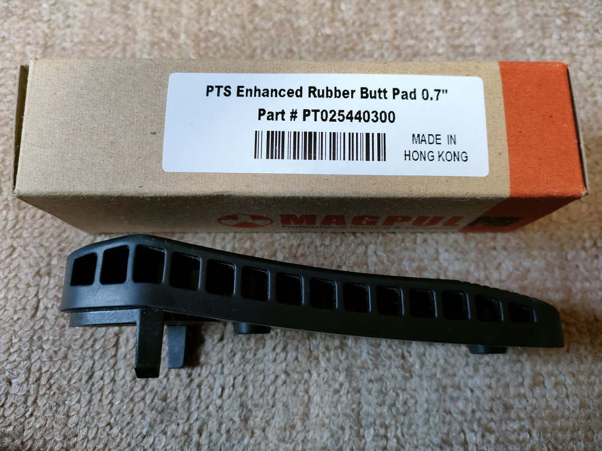 実物マグプルMagpul CTR Stock &実物エンハンスドラバーパッド MAGPUL マグプル CTRストック MAGPUL エンハンスド ラバーバットパッド