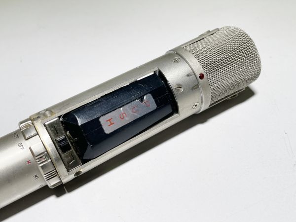 SONY C-55AC コンデンサーマイク 006P電池駆動 レアモデル SONY C-55AC 音出しOK 現状品 ビンテージコンデンサーマイク SONY C