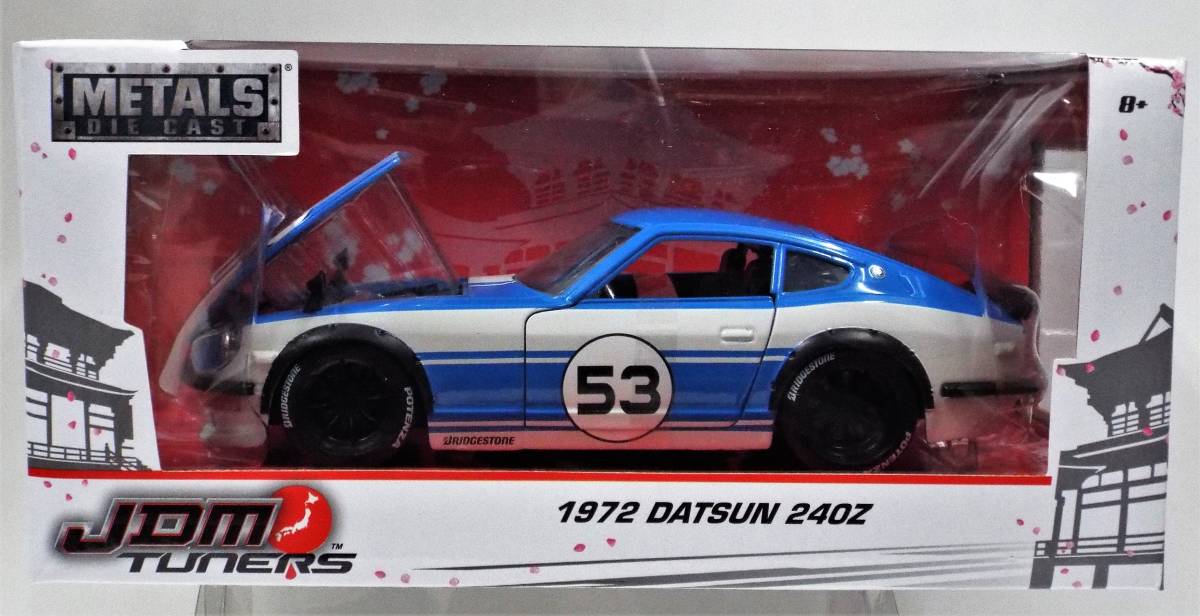 JDM 0 Jada Datsun 1 1:24 Pickup Tuners | TUNERS JADATOYS Blue