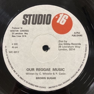 お得，最新作 HMV渋谷 BROWN SUGAR REGGAE /OUR REGGAE MUSIC WE0017(レゲエ)｜売買されたオークション情報、yahooの商品情報をアーカイブ公開 - オークファン レゲエ