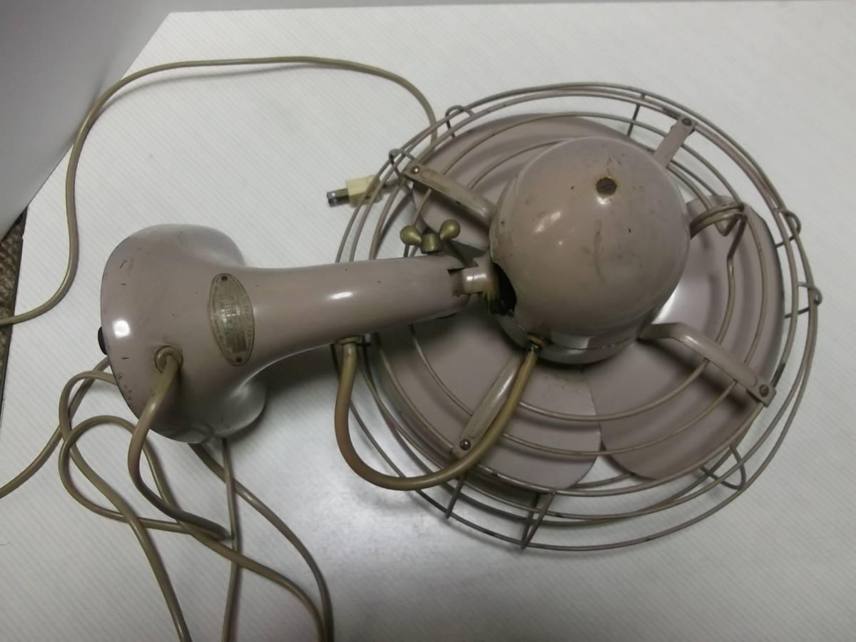 Meiden扇風機 明電舎 昭和レトロ 動作確認済 アンティーク Meidensha 
