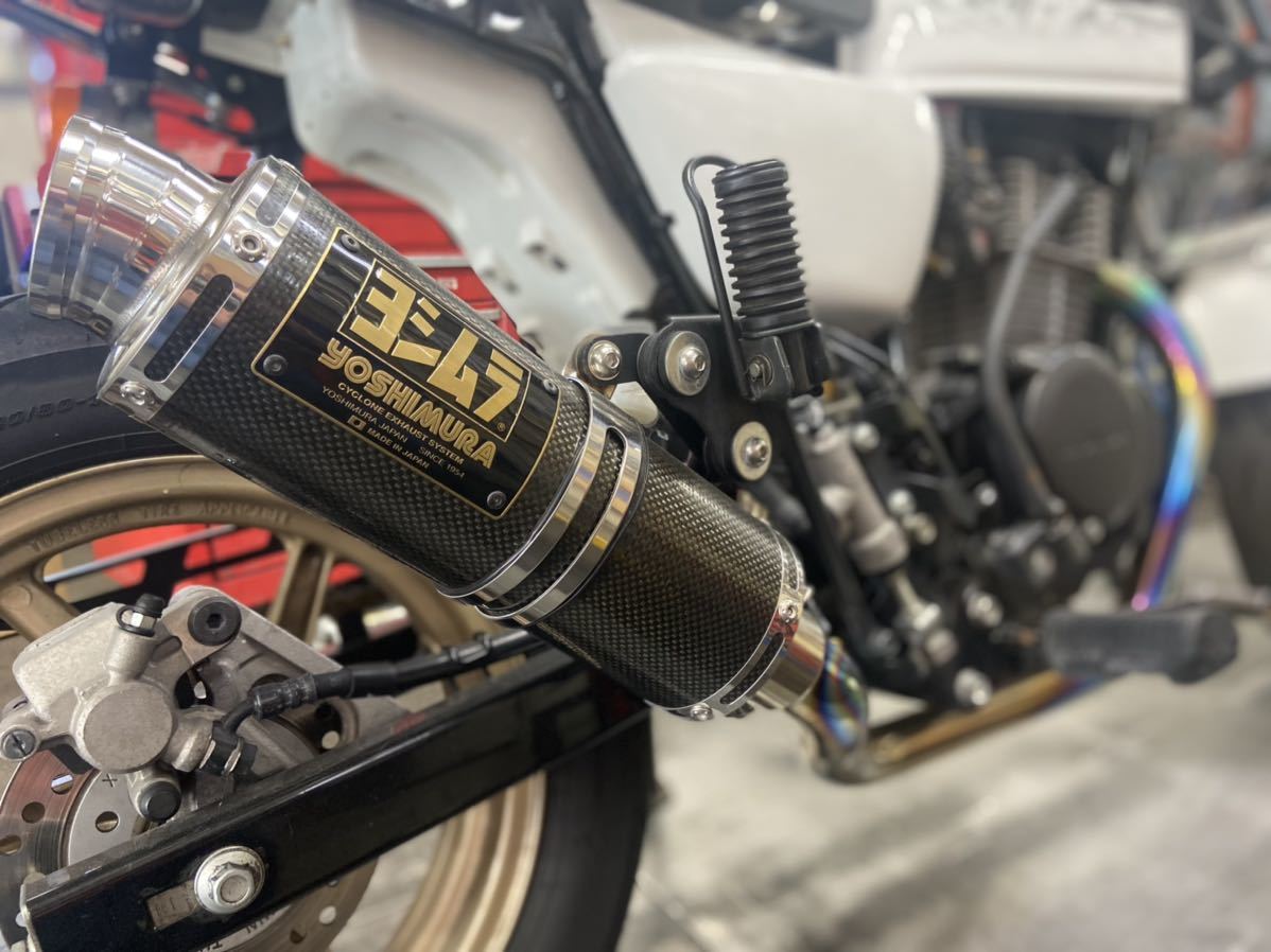 ヨシムラ エイプ100 Ape100 Type D HC07 機械曲チタンサイクロン 