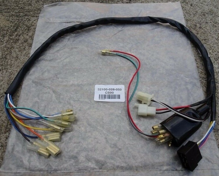 moto ホンダ S90/CL90/CS90 ワイヤーハーネス リプロ品/ ヤフオクを